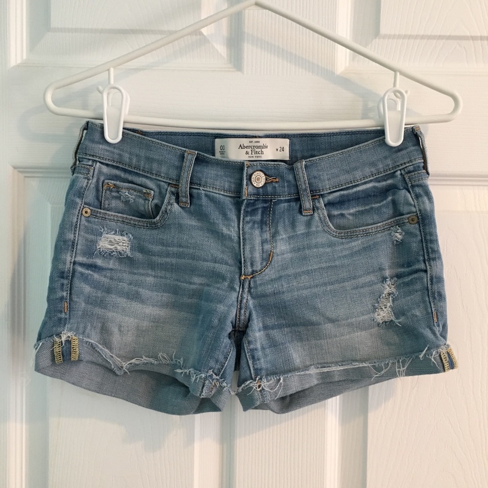 A&F jean shorts